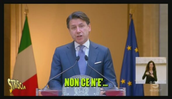 Non ce n'è Coviddi, canta Giuseppe Conte