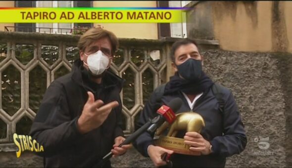 Tapiro d'oro ad Alberto Matano