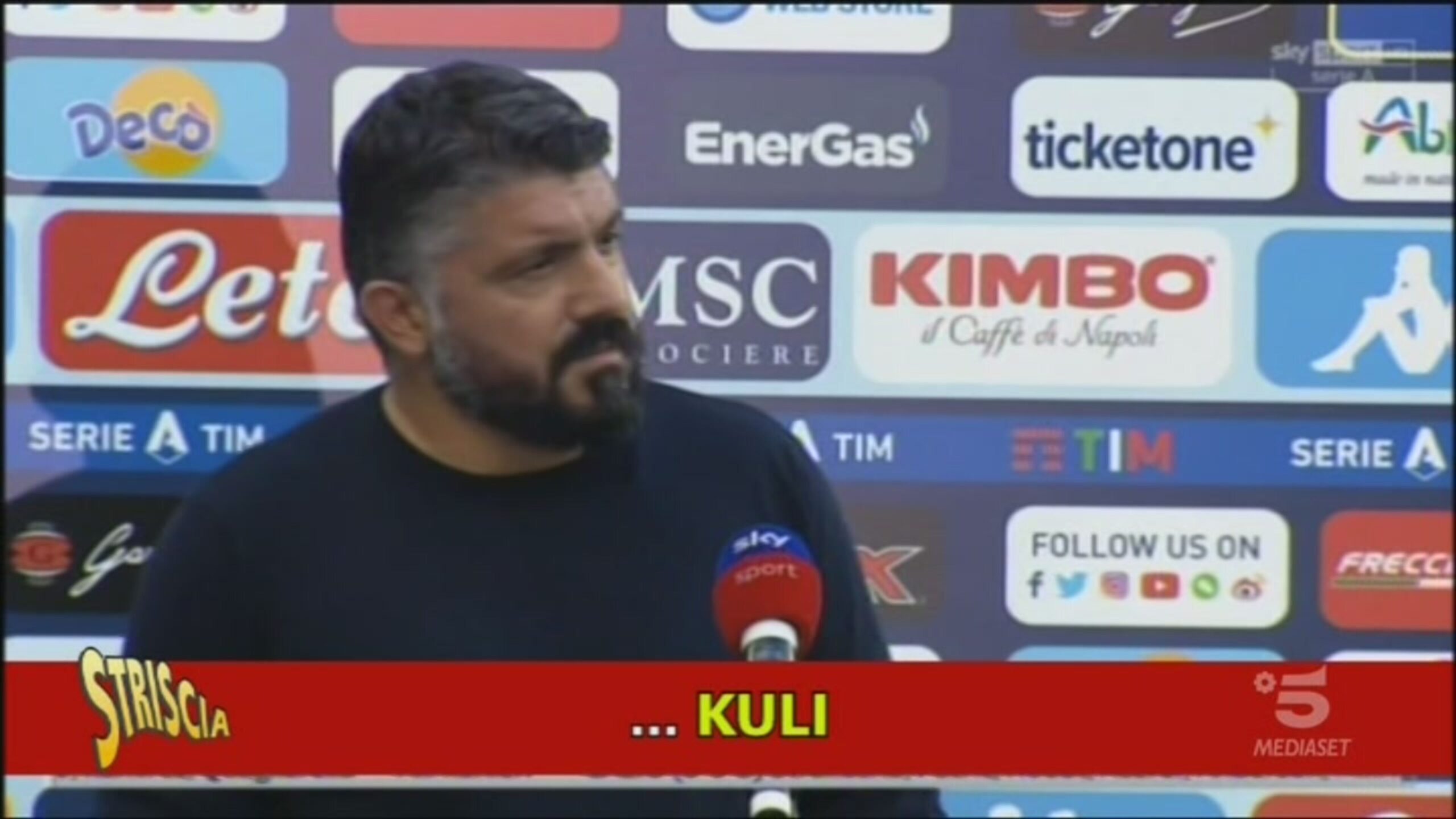 Il derby di Milano da ridere Striscia la notizia