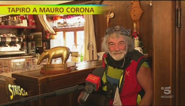 Tapiro d'oro a Mauro Corona