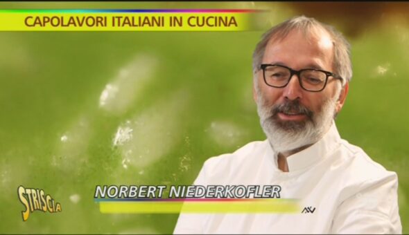 Risotto al pino mugo con petto di faraona di Norbert Niederkofler