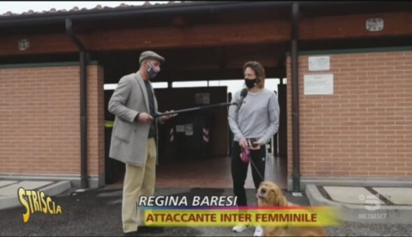 Regina Baresi e il videoselfie alla guida