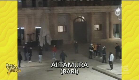 Rissa ad Altamura (Bari), il video