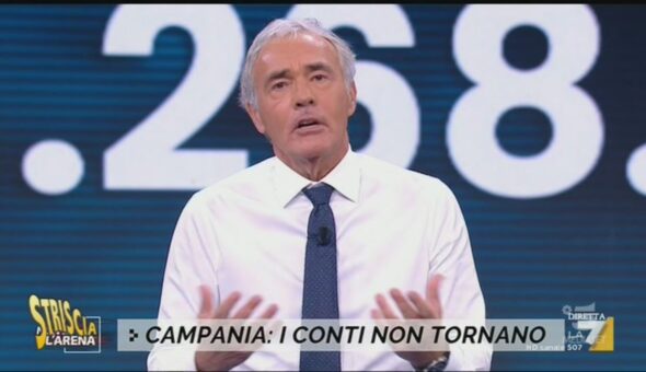 Massimo Giletti contro Vincenzo De Luca, guerra di numeri (Sbagliati)