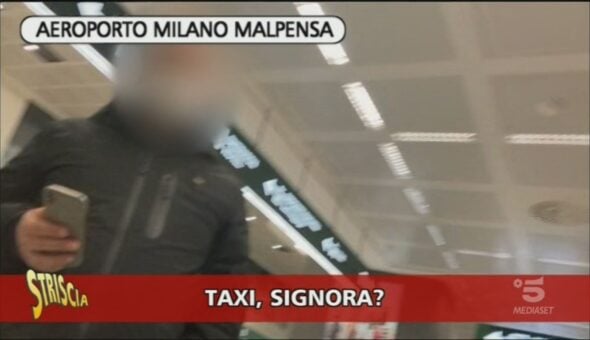 Tassista abusivo a Malpensa