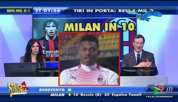 Striscia lo striscione, a tutto Milan (e Ibrahimovic)