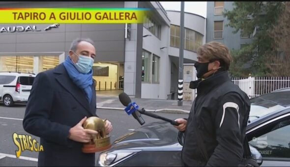 Tapiro d'oro a Giulio Gallera