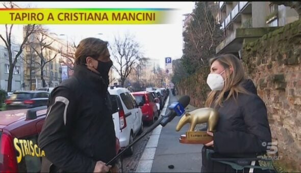 Tapiro d'oro a Cristiana Mancini