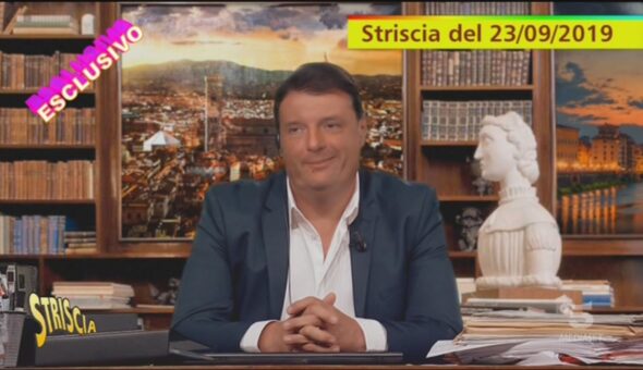 Renzi e la crisi di governo, la profezia di Striscia