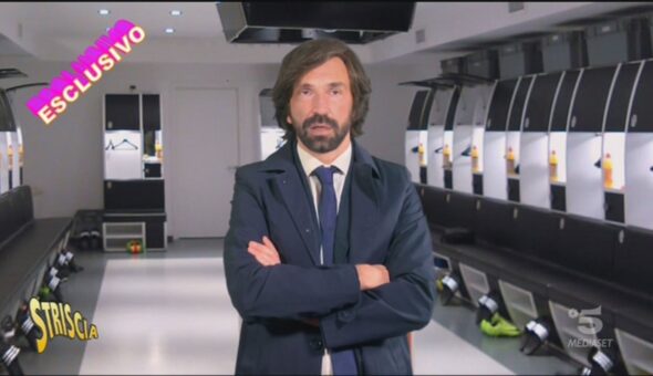 Inter-Juve, il video esclusivo di Pirlo nell'intervallo