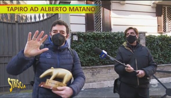 Tapiro d'oro ad Alberto Matano