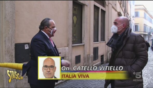 Crisi di governo e vaccini a Porta a porta on the road