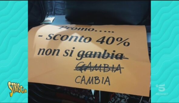 Striscia il cartellone e i geni incompresi