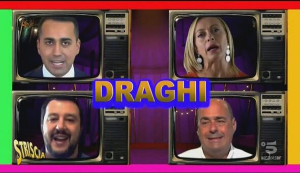 L'imbattibile Draghi, la canzone