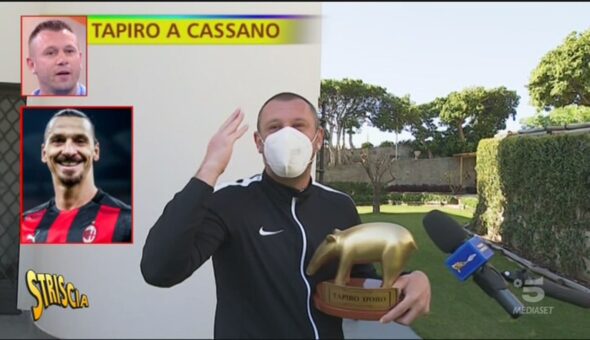 Cassano contro la serie tv su Totti: arriva il Tapiro d'oro