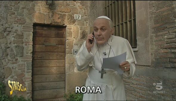 Il Papa in fuga dal lockdown