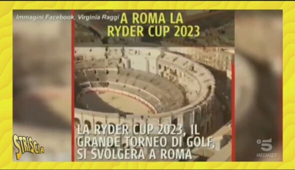 L'Arena di Nimes al posto del Colosseo, la gaffe della Raggi