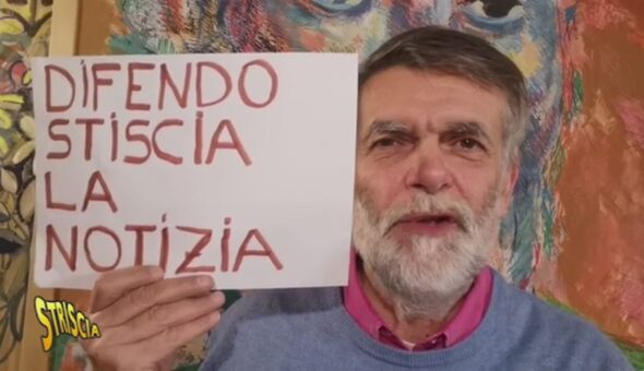 Jacopo Fo sostiene Striscia