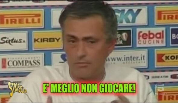 La canzone di Mourinho