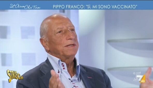 Pippo Franco e il Green Pass falso