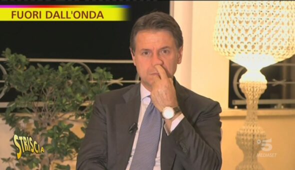 Giuseppe Conte, fuorionda con commento