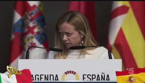 Giorgia Meloni, il suo tormentone in spagnolo fa impazzire il web