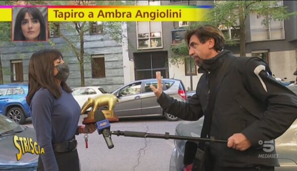 Tapiro d'oro ad Ambra Angiolini