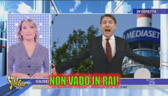 Non vado in Rai, la canzone di Giuseppe Conte