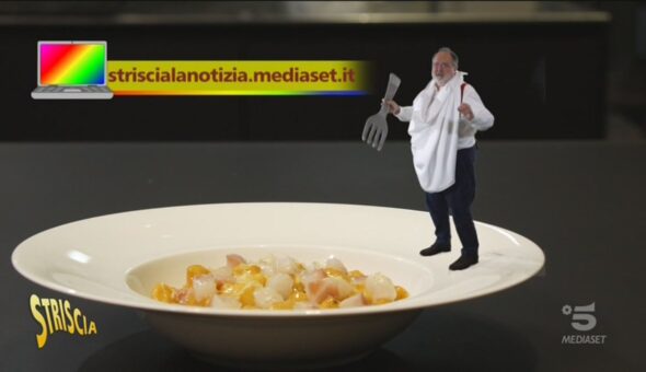 Gli gnocchi di patate, ristretto di mare, limone e branzino di Edoardo Traverso