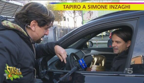 Sorteggi Champions, Tapiro d'oro a Simone Inzaghi