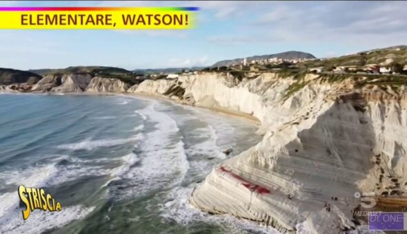 Scala dei Turchi, l'imbrattatore poteva essere fermato