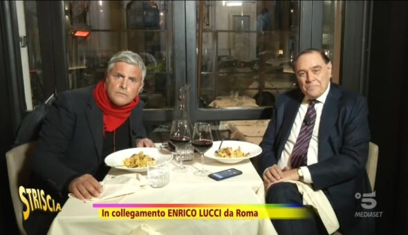 Enrico Lucci a cena con Mastella, la diretta dal Quirinale