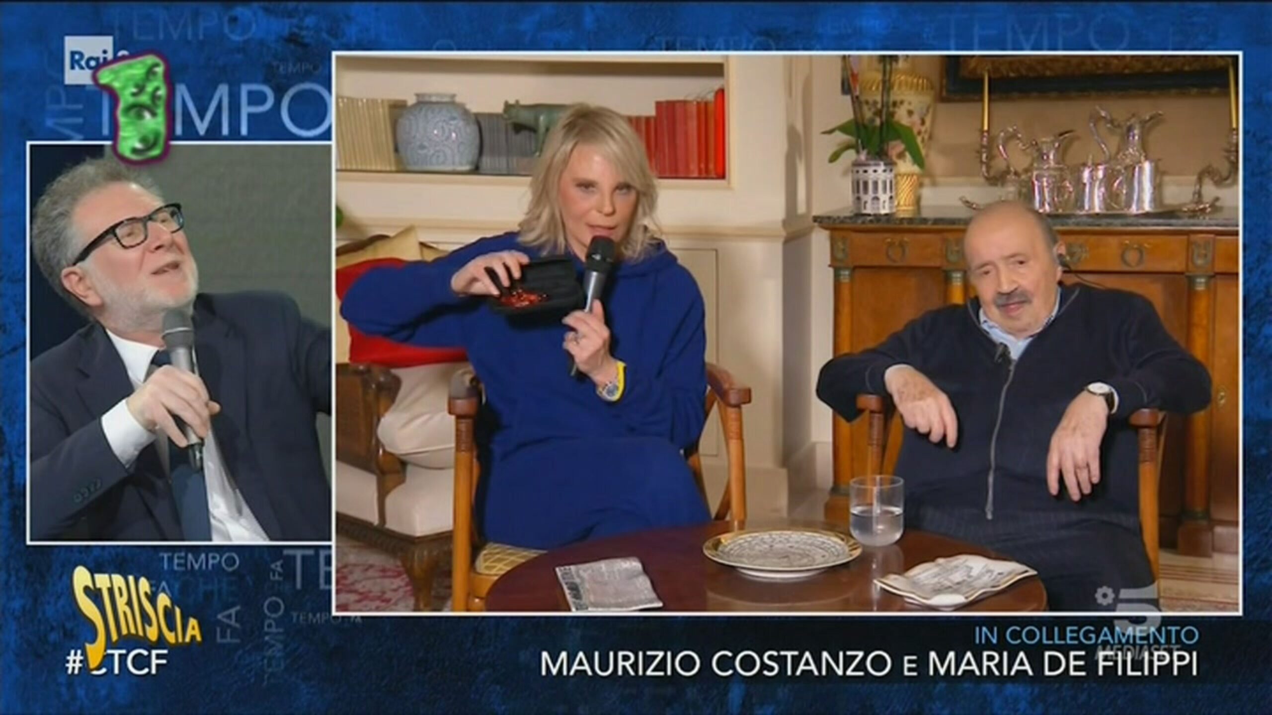 I Nuovi Mostri i segreti di casa Costanzo De Filippi Striscia  