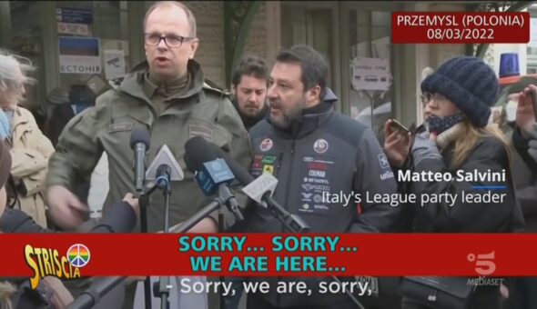 Salvini in Polonia, la figuraccia col sindaco di Przemysl