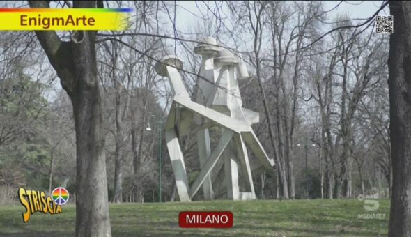 Chiosco scultura, l'opera al Parco Sempione di Milano