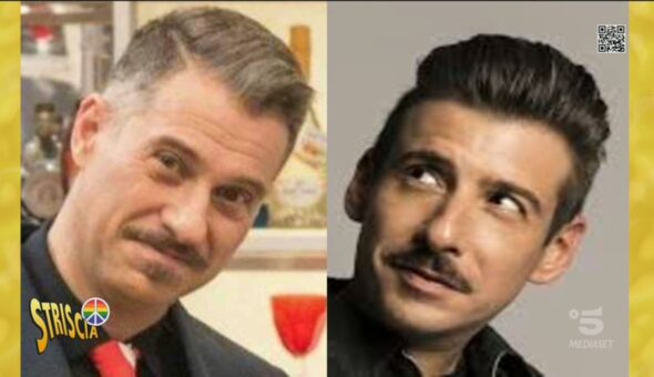 I sosia di Francesco Gabbani e Ciccio Ingrassia