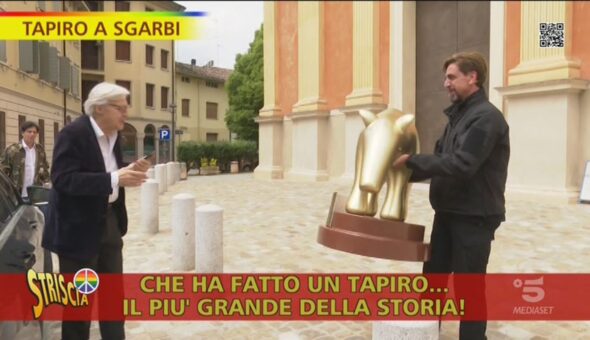 Tapiro d'oro a Vittorio Sgarbi, 70 anni di liti