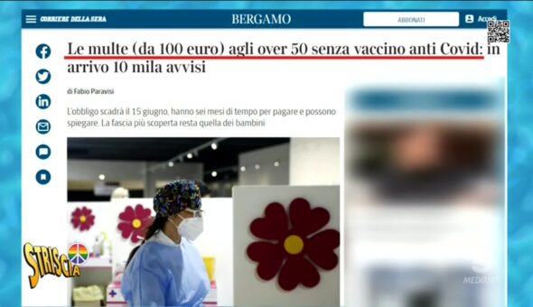 Le multe agli over 50 non vaccinati... arrivano a chiunque