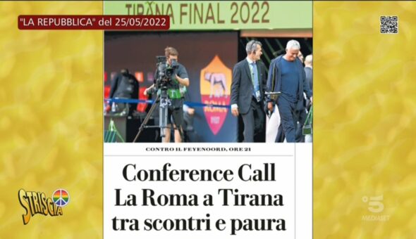 Conference League: lo svarione di Repubblica sulla Roma