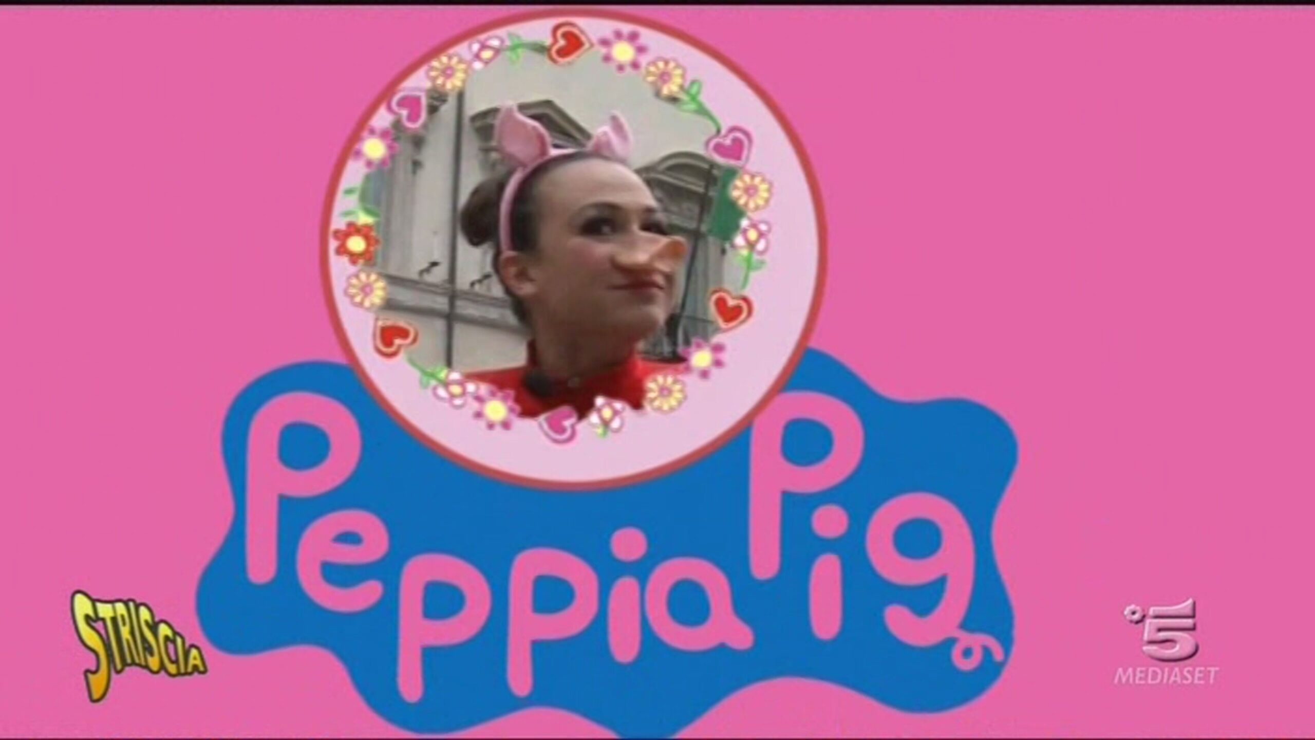 L'esordio di Peppia Pig alias Valeria Graci