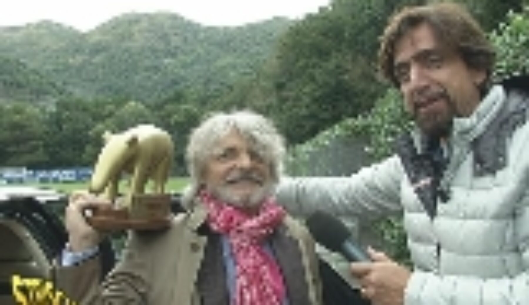 A Striscia la notizia tapiro d’oro a Massimo Ferrero per i guai col fisco: «non è vero niente. I giornali scrivono un sacco di cose»