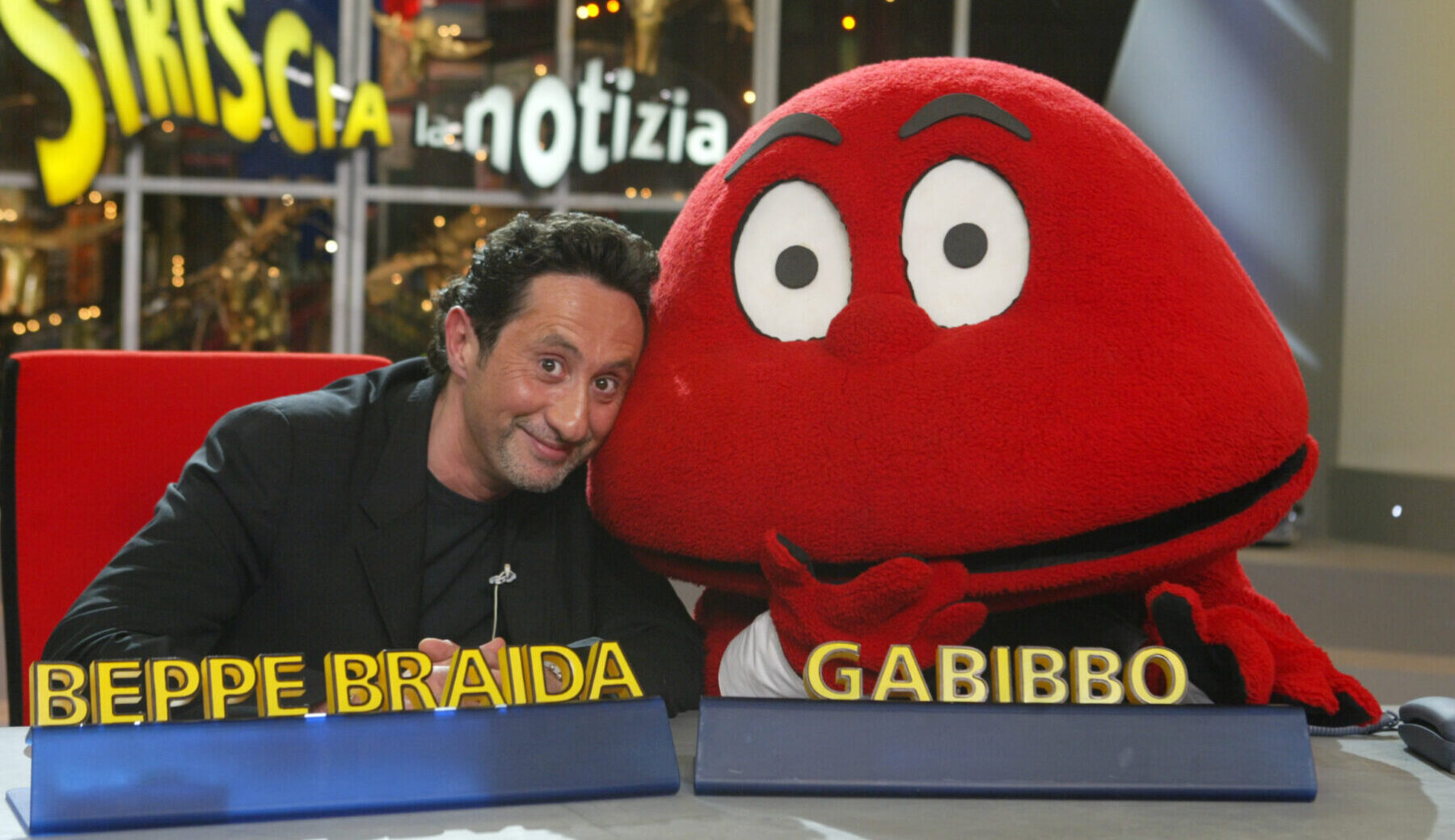 Beppe Braida e Gabibbo