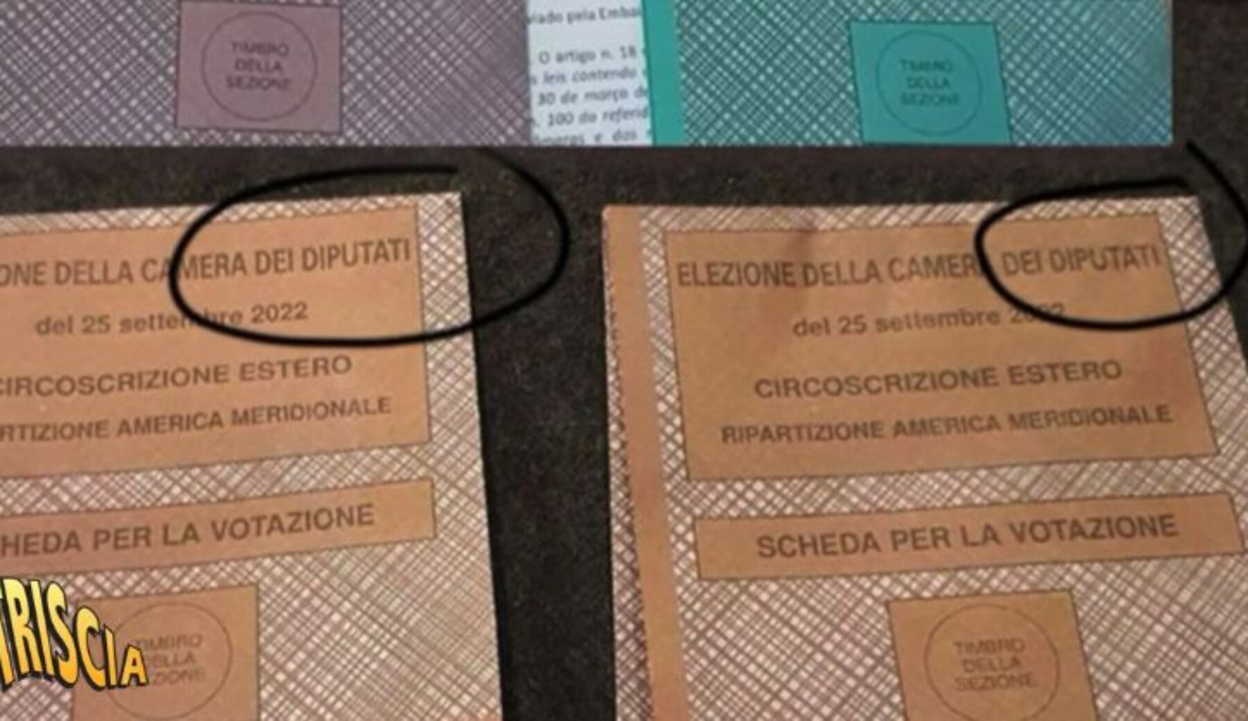 Scandalo voto all’estero: circa 35.000 schede false con la dicitura Camera dei “diputati”