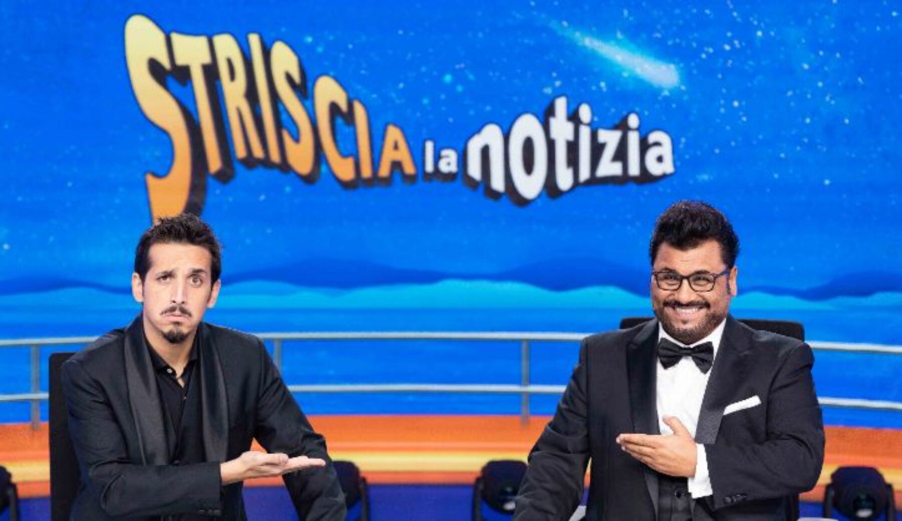 Dal 24 ottobre tornano dietro il bancone di Striscia i comici siciliani Roberto Lipari e Sergio Friscia