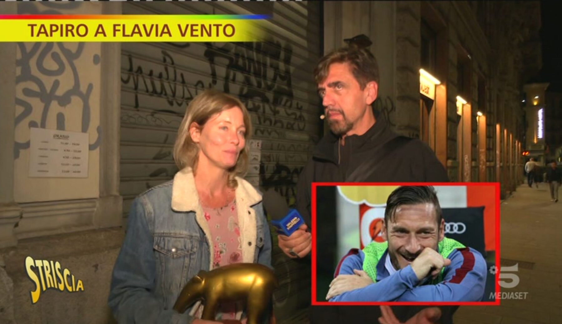 Flavia Vento diventa Spiritual coach. ll Tapiro per il flirt con Totti
