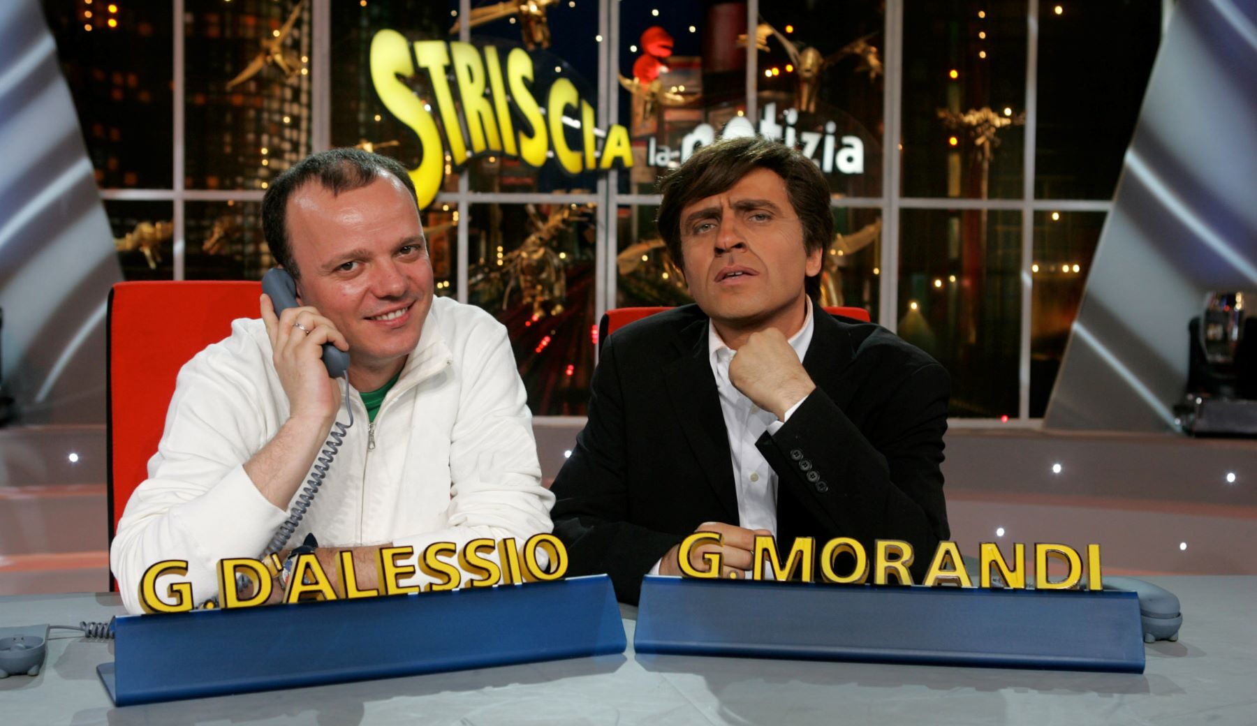 Gigi D’Alessio e Gianni Morandi alias Dario Ballantini