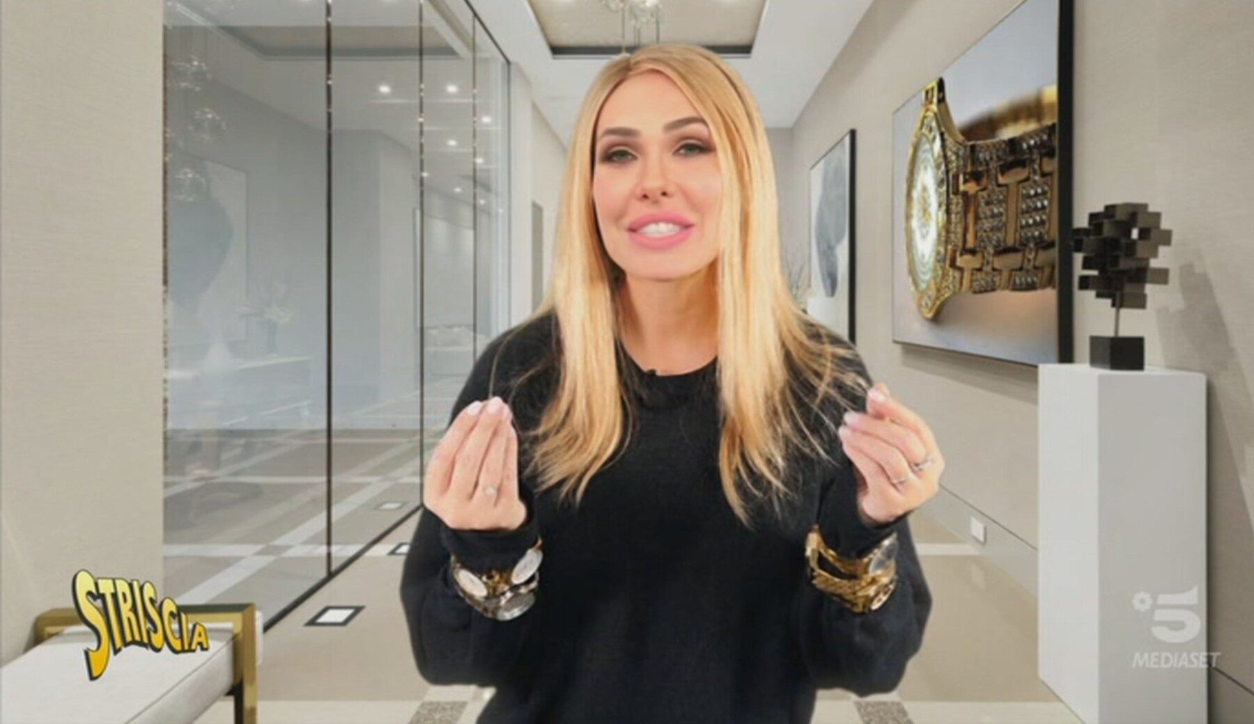 621.892 come le visualizzazioni del primo deepfake di Ilary Blasi a Striscia 35