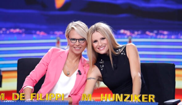 Maria De Filippi  e Michelle Hunziker