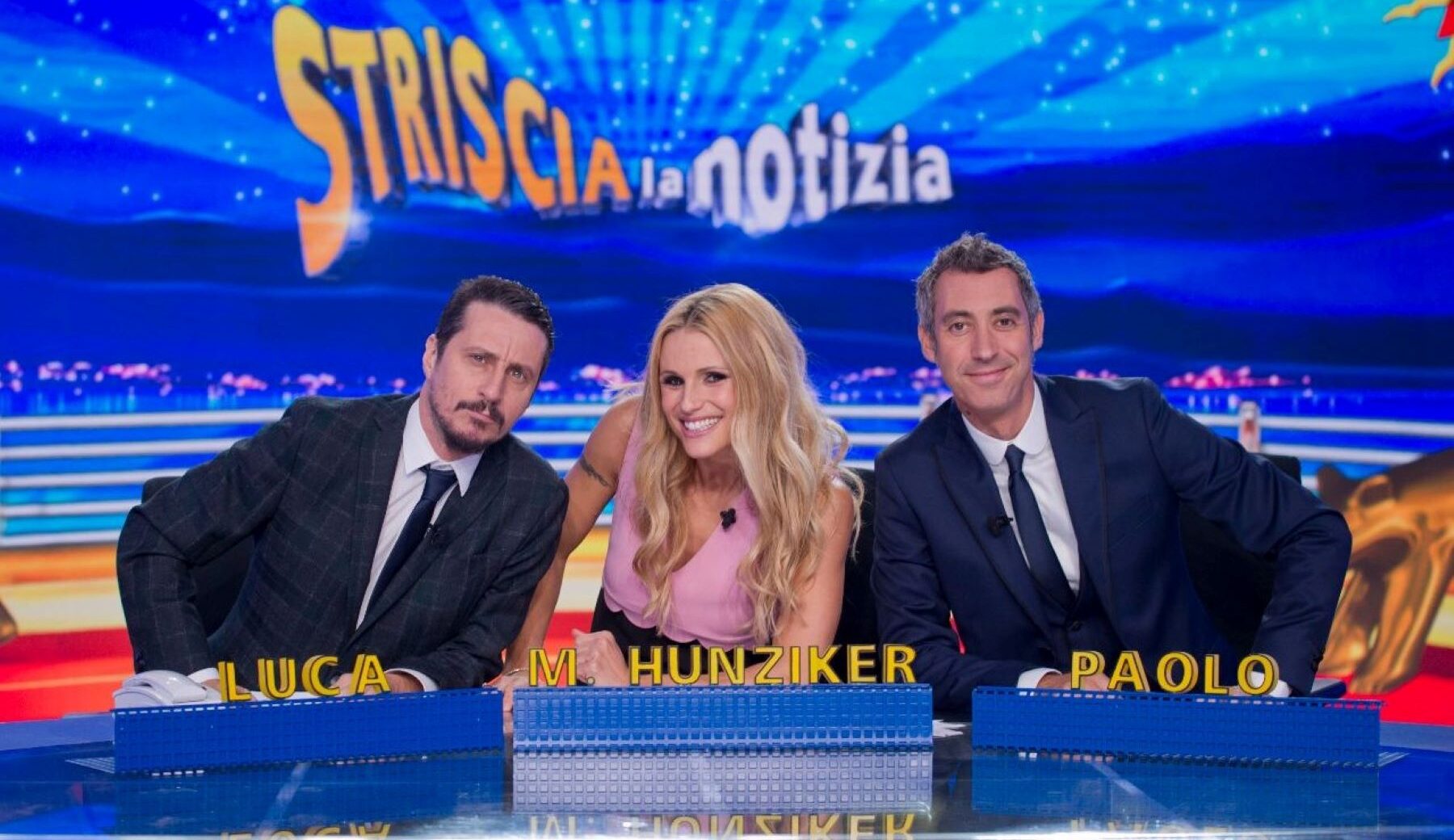 Michelle Hunziker, Luca e Paolo