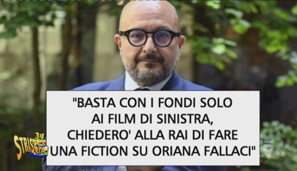 Una fiction su Oriana Fallaci: la figuraccia del ministro Sangiuliano